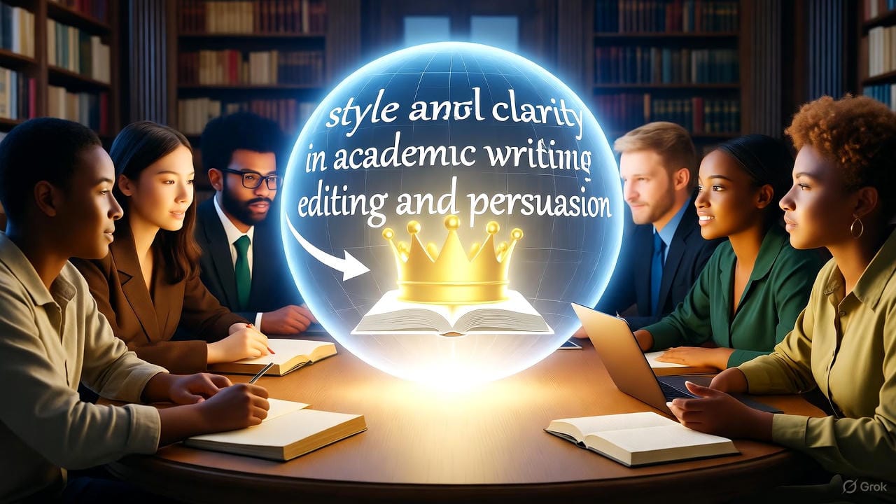 الأسلوب والوضوح في الكتابة الأكاديمية